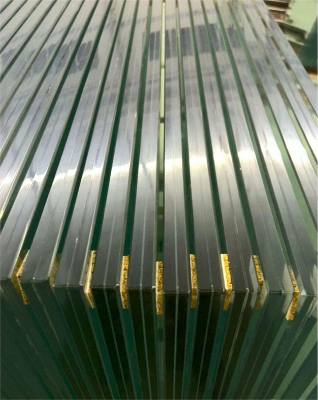 Vetro laminato temperato moderno 10 mm 20 mm 36 mm 50 mm Decorativo galleggiante utilizzato per finestre di porte