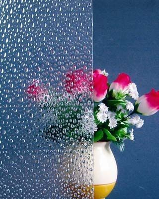 Vari modelli di vetro modellato 4mm 5mm 6mm vetro colorato ghiacciato per finestre
