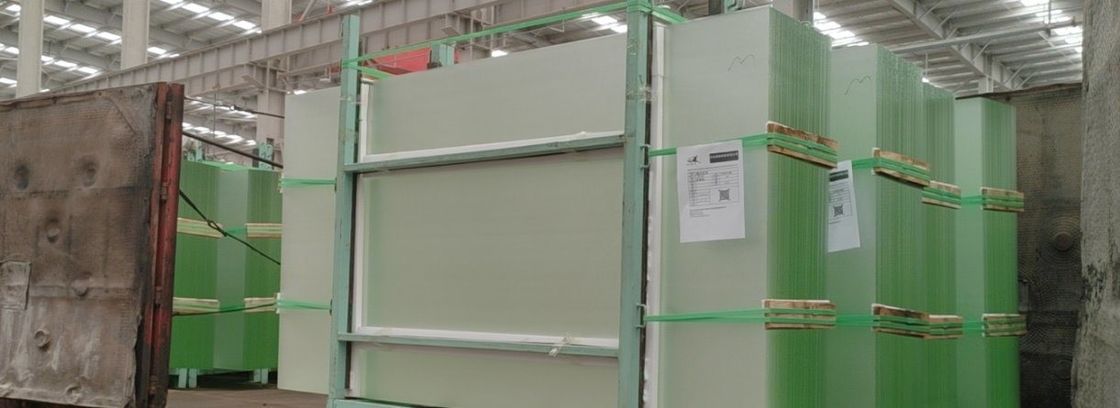 Dimensioni personalizzate Solare fotovoltaico vetro trasparente galleggiante per muro e vetro del edificio