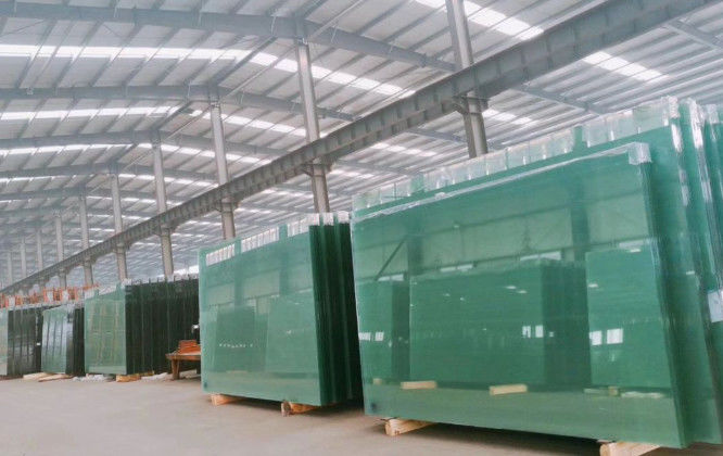 6-19mm Tinted Clear Float Glass Ultra Clear per porta finestra Showroom decorativo