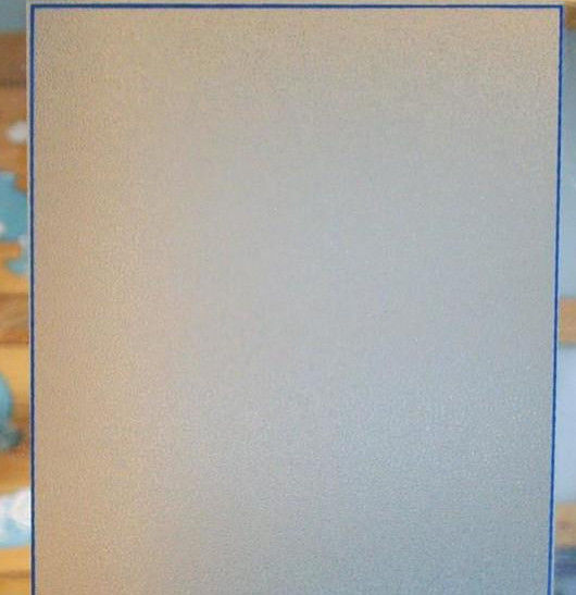 Vetro colorato inciso decorativo vetro ghiacciato personalizzato utilizzato per mobili e costruzioni