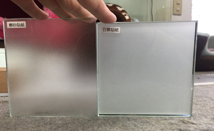 Vetro colorato inciso decorativo vetro ghiacciato personalizzato utilizzato per mobili e costruzioni