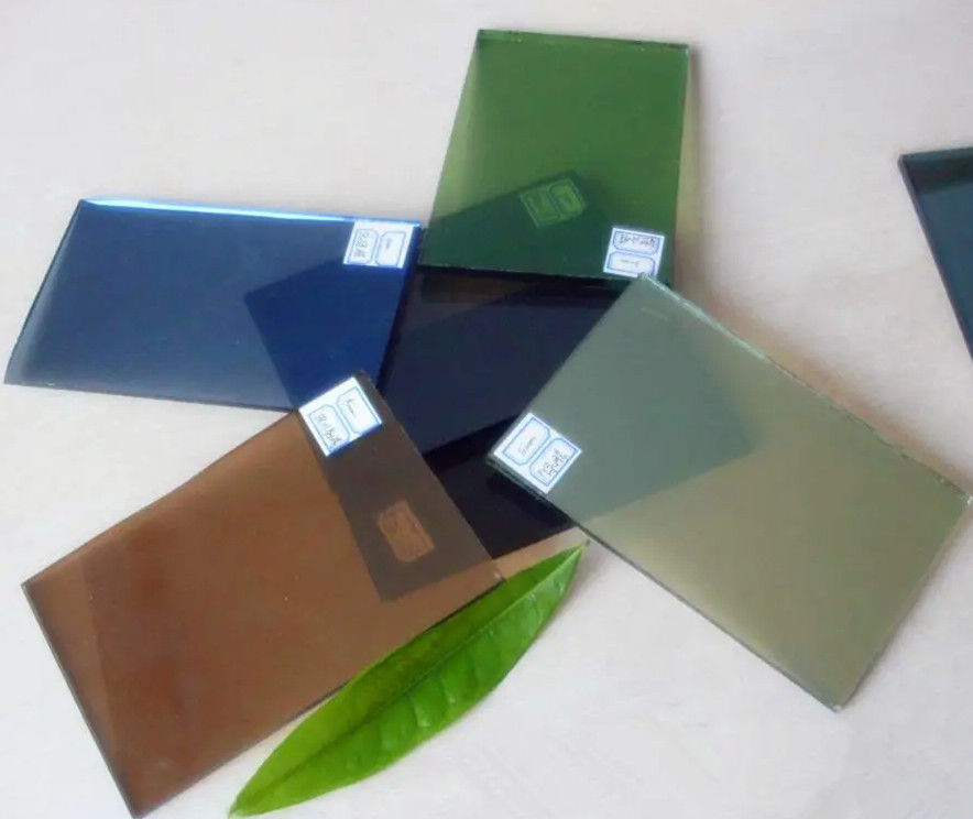 Vetro galleggiante riflettente con colori blu/verde/bronzo/giallo