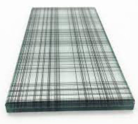 Vetro laminato a filo di acciaio resistente alla frattura utilizzato per edifici di grandi dimensioni/edifici commerciali/alberghi/villa