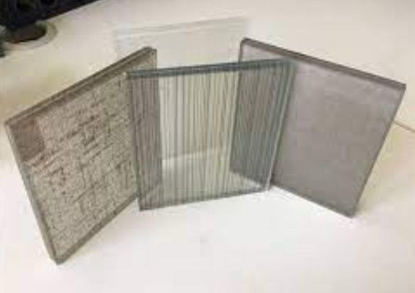 Vetro laminato a filo di acciaio resistente alla frattura utilizzato per edifici di grandi dimensioni/edifici commerciali/alberghi/villa
