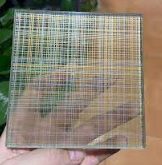 Vetro stratificato con filo a maglia trasparente/colorato per la decorazione interna