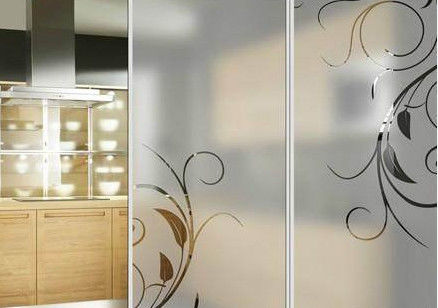 Ricco e variegato disegno/Vetrino decorativo ghiacciato/graffiato con acido in sicurezza