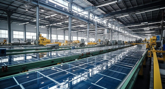 Modulo di pannello galleggiante solare fotovoltaico ultraclaro temperato vetro ad alta efficienza di conversione basso ferro alta intensità