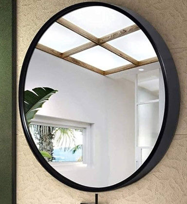 Specchio in argento in alluminio Vetro Decorativo Bagno Sicurezza Chiaro Galleggiante Antico Specchio Lastra di vetro Specchio