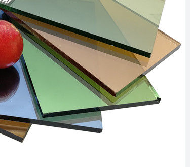 Vetro galleggiante riflettente con colori blu/verde/bronzo/giallo