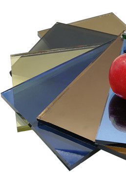 Vetro galleggiante riflettente con colori blu/verde/bronzo/giallo