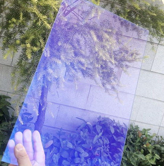 Vetro riflettente a basso contenuto di ferro/chiaro/dimensioni personalizzate colorato/tintato blu scuro/verde/bronzo