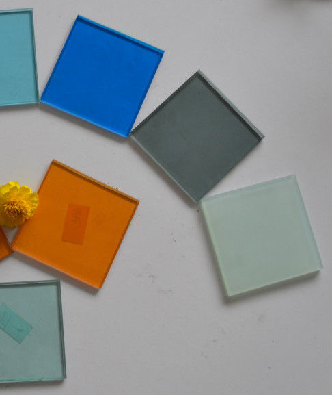 Vetro temperato riflettente a galleggiante colorato in Euro Grigio/Bronzo/Nero/Ford Blu per scale/balustrade
