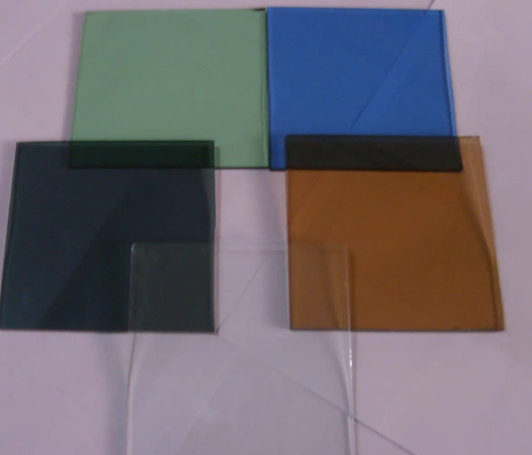 3-15 mm di vetro trasparente a tintura galleggiante/vetro stratificato/vetro temperato/vetro riflettente con verde scuro/grigio/bronzo per B