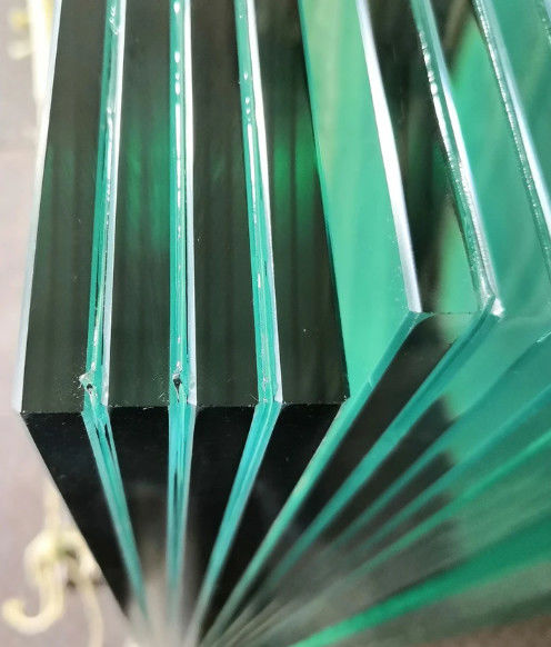 Vetro laminato temperato trasparente / ultra trasparente PVB Sgp