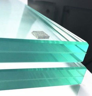 Vetro laminato temperato trasparente 6.38/10.38/16/12 /13.52 mm bordo lucidato a ferro basso