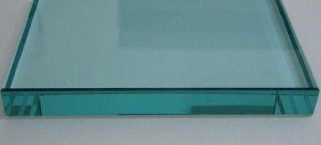 Vetro temperato ghiacciato da 4 mm con bordo piatto per accenti decorativi da cucina