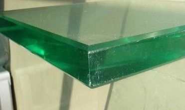 Vetro temperato ghiacciato da 4 mm con bordo piatto per accenti decorativi da cucina