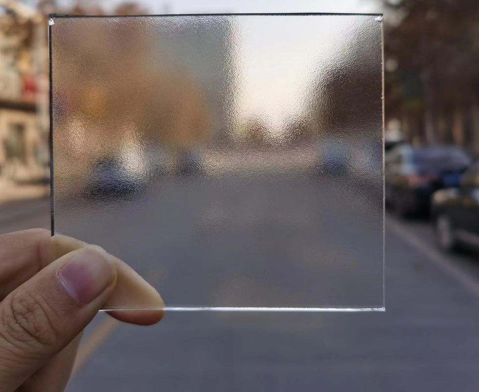 Elegante vetro temperato a freddo quadrato per la decorazione di case e uffici