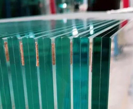 6.38/8.38/10.38/12.38 mm bordo lucido lucido o colorato vetro laminato di sicurezza