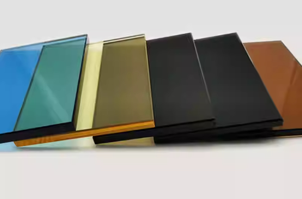 3-12mm Tinted Float Glass with Green, Blue, Grey, Bronze, Black Colors