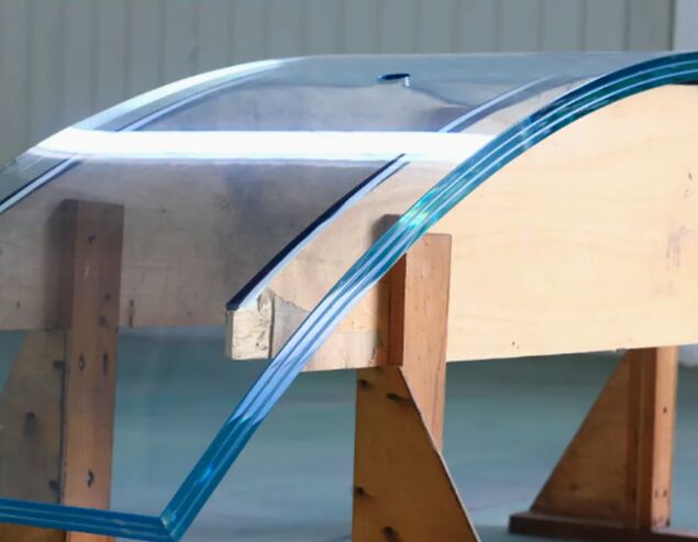 Alta qualità Jumbo Over Size Large PVB Sgp piatto/composto curvo stratificato temperato rinforzato vetro isolante piegato certificato CE/CSI/SGCC